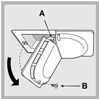 HOTPOINT BCB 333 A VE I/HA - Replacing the light bulb - 1