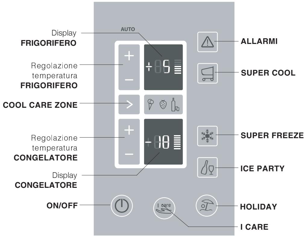 HOTPOINT BCZ M 400 IX/HA - Pannello di controllo - 1