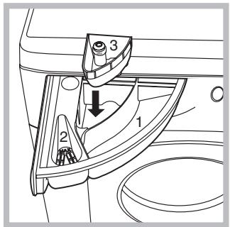 HOTPOINT ECO8D 169 - Waschmittel und Wäsche - 1