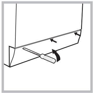 HOTPOINT ECO8D 169 - Handmatige opening van de deur - 2