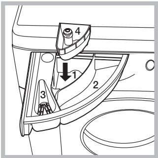 HOTPOINT ECO9F 1491 - Gaveta dos detergentes - 1