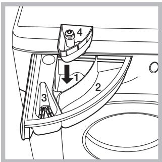 HOTPOINT ECO9F 1491 - Tiroir à produits lessiviels - 1