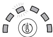 HOTPOINT ECO9F 1491 - Controleampje temperatuur - 1