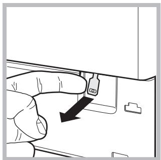 HOTPOINT ECO9F 1491 - Opening the porthole door manually - 3