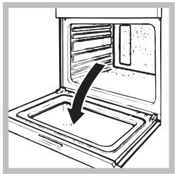 HOTPOINT FZ 101 GP.1 IX F/HA - Cleaning the oven door - 1