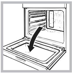 HOTPOINT FZ 61 P.1 IX /Y /HA - Pulire la porta - 1