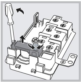HOTPOINT FZ 61 P.1 IX /Y /HA - Montaggio del cavo di alimentazione - 2