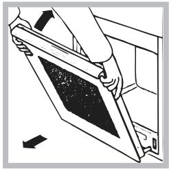 HOTPOINT FZ 61 P.1 IX /Y /HA - Cleaning the oven door - 3
