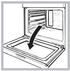 HOTPOINT FZ 61 P.1 IX /Y /HA - Cleaning the oven door - 1