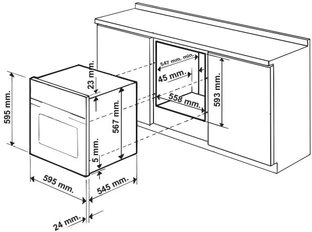 HOTPOINT FZ 65 C.1 IX/HA - Empotramiento - 1