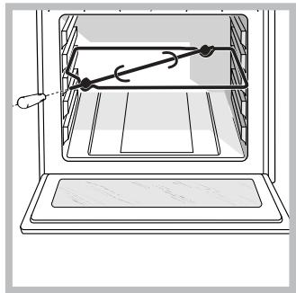 HOTPOINT FZ 86.1 IX/HA - Girarrosto (solo in alcuni modelli) - 1