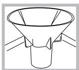 HOTPOINT LFF 8214 EU/HA - Measuring out the refined salt - 1