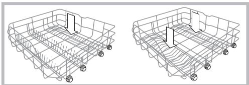 HOTPOINT LFF 8214 EU/HA - Lower rack - 1