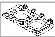 HOTPOINT LFF 8214 EU/HA - Etagères rabattables Baby* - 1