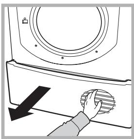 HOTPOINT AQCF 852 B U - Unità di condensazione - È necessario pulire la lanugine dal condensatore ogni mese. - 1