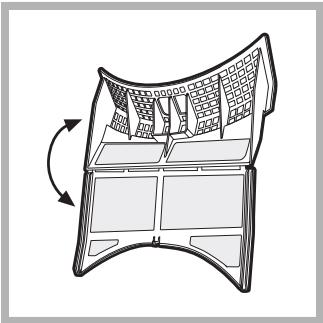 HOTPOINT AQCF 852 B U - Pulizia del filtro dopo ogni ciclo - 1