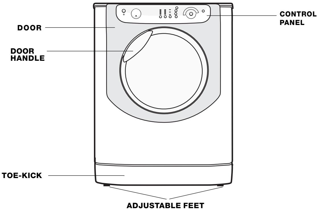 HOTPOINT AQXL 125 - Description of the machine - 1