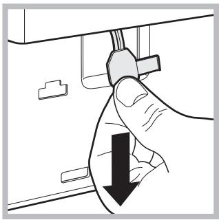 HOTPOINT AQXL 125 - Opening the door manually - 4