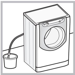 HOTPOINT AQXL 125 - Handmatige opening van het deurtje - 1