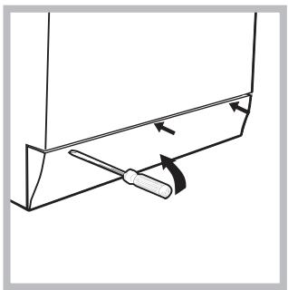 HOTPOINT AQXL 125 - Opening the door manually - 2