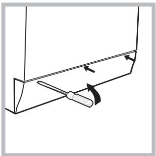 HOTPOINT AQXL 125 - Handmatige opening van het deurtje - 2
