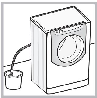 HOTPOINT AQXL 125 - Opening the door manually - 1