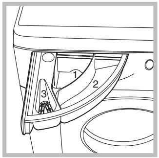 HOTPOINT AQXL 1600 HT - Detergent dispenser - 1
