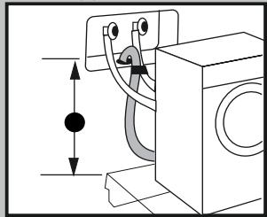 HOTPOINT ARWF 149 S - Connecting the drain hose - 2