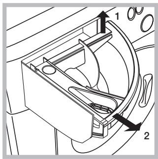 HOTPOINT ARWF 149 S - Cleaning the detergent dispenser drawer - 1
