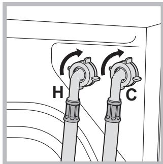 HOTPOINT ARWF 149 S - Raccordement de l'arrivée d'eau - 2