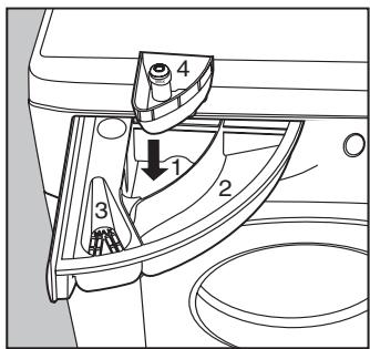 HOTPOINT AW 121 - Cubeta de detergentes - 1