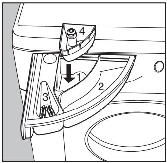 HOTPOINT AW 121 - Nettoyage du tiroir à produits lessiviels - 1