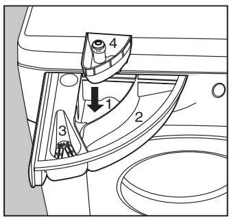 HOTPOINT AW 121 - Detergent dispenser - 2