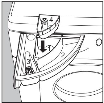 HOTPOINT AX 120 - El secreto del deposito de detergente - 2