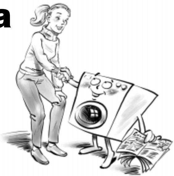 HOTPOINT AX 120 - Raccordement du tuyau de vidange - 1