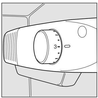 HOTPOINT BO 2324 AAI - Commande pour régler la température - 1