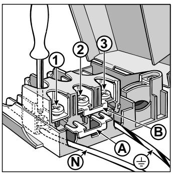 HOTPOINT C 3V9 P.2 - Feeding cable installation - 2