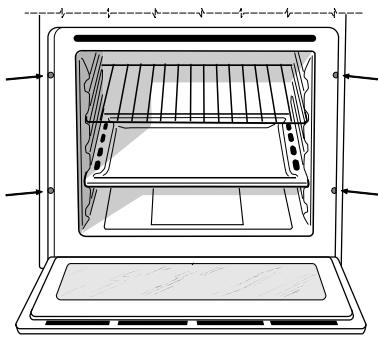 HOTPOINT FO 97 C.1/E - Installeren inbouwovens - 8