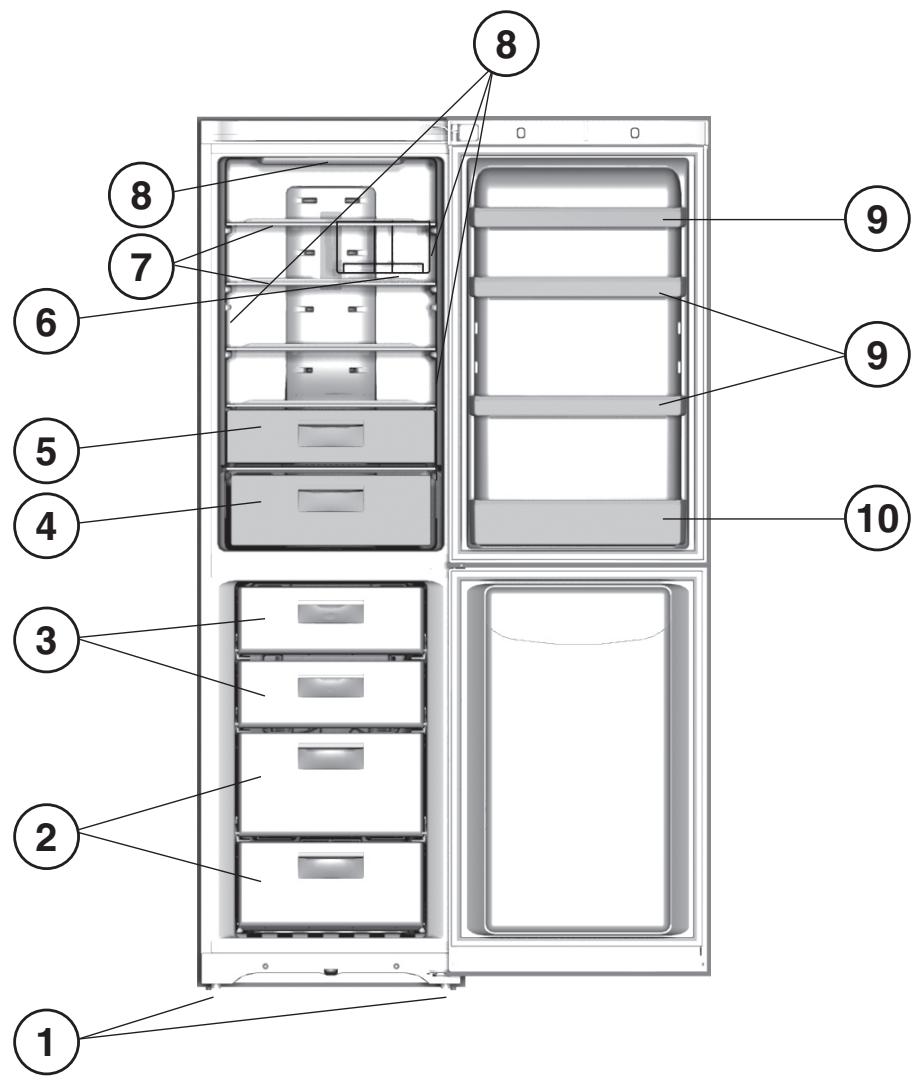 HOTPOINT EBGH 20243 F SL - Vista enconjunto - 1