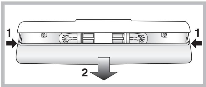HOTPOINT EBGH 20243 F SL - Replacing the light bulb * - 1