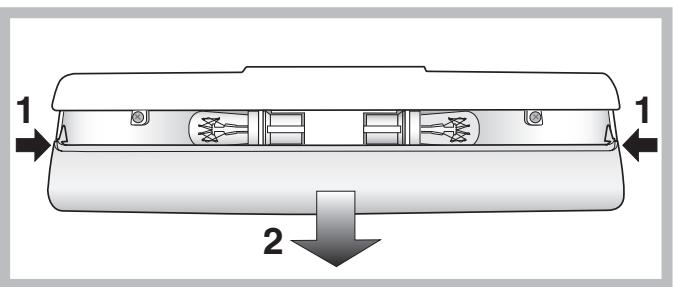 HOTPOINT EBLH 20223 F D O3 - Replacing the light bulb * - 1