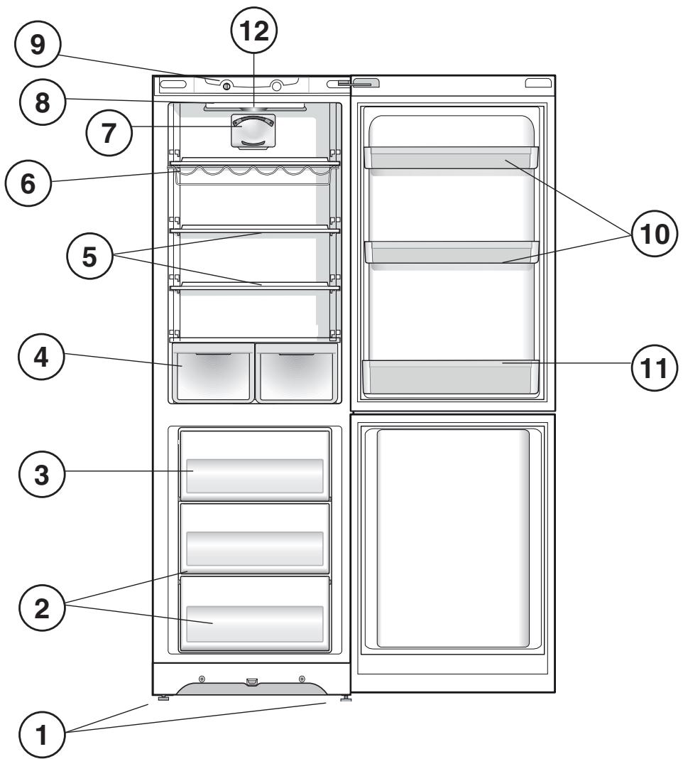 HOTPOINT EBMH 18320 X V - Overall view - 1