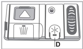 HOTPOINT ELTB 6M124 EU - Wlewanie płynu nabłyszczajść - 1