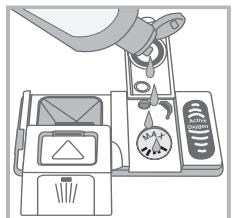 HOTPOINT ELTB 6M124 EU - Wlewanie płynu nabłyszczajść - 2