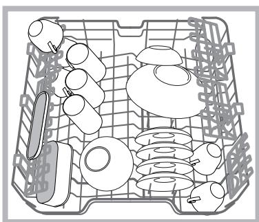 HOTPOINT ELTB 6M124 EU - Panier supérieur - 1