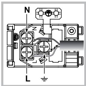 HOTPOINT FK 104 P 0 X/ HA - Montaggio del cavo di alimentazione - 2