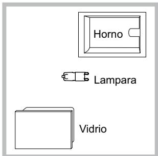 Horno Lampara Vidrio