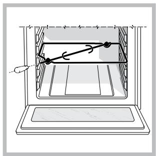 HOTPOINT FK 104 P 0 X/ HA - Rotisserie spit\* - 1