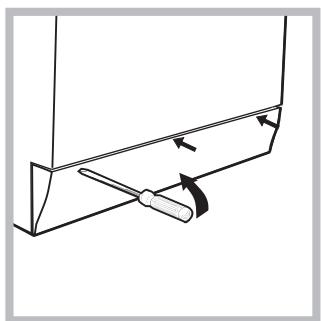 HOTPOINT FMG 743 SK - Handmatige opening van de deur - 2
