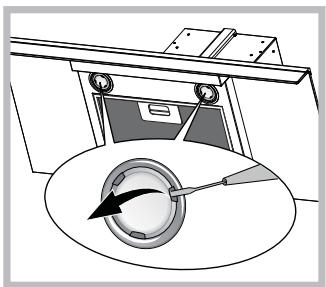 HOTPOINT HLQB 9.8 LASI X/HA - Sustitución de las lámparas - 1